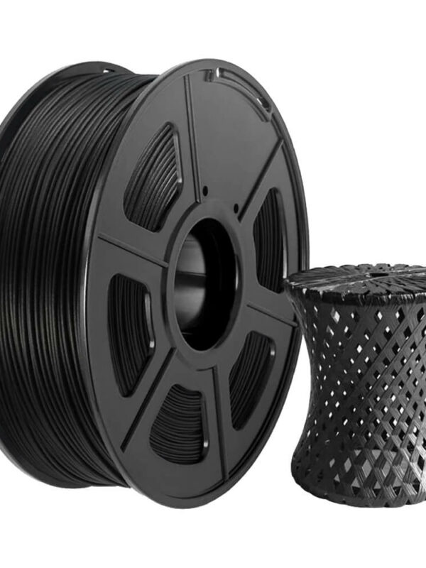 Filamento PLA Carbon Fiber Black - Impressora 3D - 1,75mm