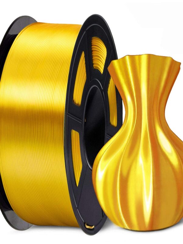 Filamento PLA+ SILK Light Gold- Impressora 3D - 1,75mm
