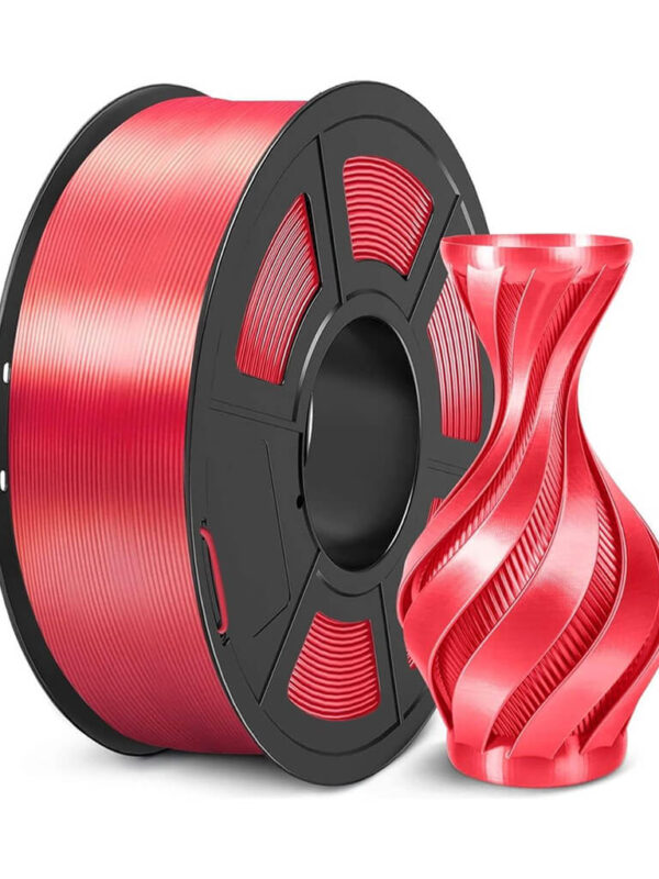 Filamento PLA+ SILK Red - Impressora 3D - 1,75mm