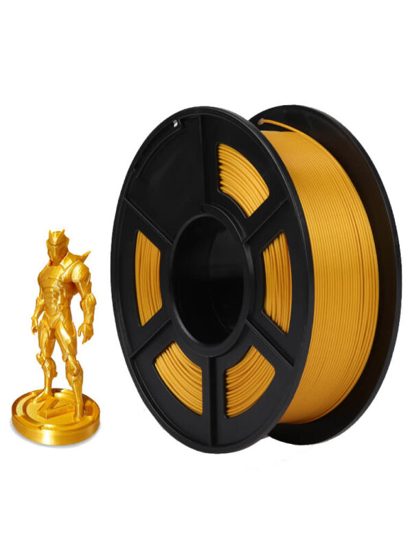 Filamento PLA+ SILK Gold - Impressora 3D - 1,75mm